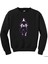 Avatar Meditating Aang Siyah Sweatshirt 1