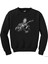 B B King Guitar Solo Siyah Sweatshirt 1
