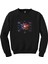 Cosmos Siyah Sweatshirt 1