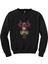 Deadpool Wolverine Warrios Siyah Sweatshirt 1