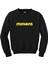 Minions Logo Siyah Sweatshirt 1