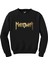 Manowar Gold Siyah Sweatshirt 1