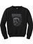 The Exploited Skull Siyah Sweatshirt 1