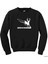 Harry Potter Patronum Deer Siyah Sweatshirt 1