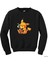 Pikachu Coffe Siyah Sweatshirt 1