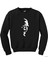 Mustafa Kemal Atatürk Silüet Siyah Sweatshirt 1