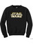 Star Wars Logo Detrited Siyah Sweatshirt 1