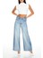 F21 Yüksek Bel Wide Leg Jean Pantolon 2