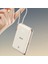 Magsafe Powerbank 10000MAH Standlı 20W Dahili Type-C Kablolu Taşınabilir Hızlı Şarj Cihazı Beyaz 6