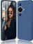 Huawei Nova 11 Pro Kılıf Mara Lansman Silikon Mat Soft Kamera Korumalı Lacivert 2