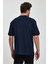 Erkek Önü Düğmeli Bisiklet Yaka Relaxed Fit Petek Dokuma T-Shirt 5