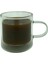 Çift Cidarlı Kahve,latte,çay Bardağı Seti -250 ml Cam Kupa Seti 2 Adet 2128 3