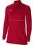 Academy Dri Fit Half Zip Kadın Kırmızı Dik Yaka Sweatshirt 1