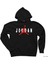 Air Jordan Classic Siyah Kapşonlu Sweatshirt Hoodie 1