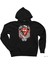 The Rolling Stones Siyah Kapşonlu Sweatshirt Hoodie 1