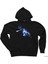 League Of Legends Zed Blue Siyah Kapşonlu Sweatshirt Hoodie 1
