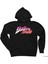 Jojo Siyah Kapşonlu Sweatshirt Hoodie 1