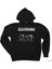 Scorpions Group Siyah Kapşonlu Sweatshirt Hoodie 1