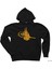 Tuğra Arma Siyah Kapşonlu Sweatshirt Hoodie 1