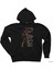 The Flash Grunge Siyah Kapşonlu Sweatshirt Hoodie 1