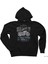 Vintage Motorcycle Siyah Kapşonlu Sweatshirt Hoodie 1