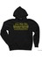 Star Wars Logo Line Siyah Kapşonlu Sweatshirt Hoodie 1