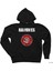 Ramones Siyah Kapşonlu Sweatshirt Hoodie 1