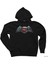 Superman V Batman Logo Siyah Kapşonlu Sweatshirt Hoodie 1