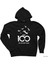 The 100 Siyah Kapşonlu Sweatshirt Hoodie 1