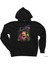 Jimi Hendrix Siyah Kapşonlu Sweatshirt Hoodie 1