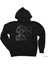 One Piece Luffy Ok Siyah Kapşonlu Sweatshirt Hoodie 1