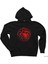 Game Of Thrones Targaryen Sigil Siyah Kapşonlu Sweatshirt Hoodie 1