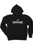 White Spalding Siyah Kapşonlu Sweatshirt Hoodie 1
