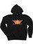 Aerosmith Wing Siyah Kapşonlu Sweatshirt Hoodie 1