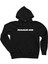 Rammstein Text Siyah Kapşonlu Sweatshirt Hoodie 1