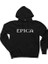 Epica Logo Siyah Kapşonlu Sweatshirt Hoodie 1