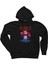 Stranger Things Universal Siyah Kapşonlu Sweatshirt Hoodie 1