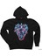 Avengers End Game Team Siyah Kapşonlu Sweatshirt Hoodie 1