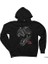 Jurassic Park Rex Siyah Kapşonlu Sweatshirt Hoodie 1