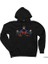 Superman Break Your Chains Siyah Kapşonlu Sweatshirt Hoodie 1