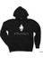Ethereum Siyah Kapşonlu Sweatshirt Hoodie 1