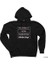 Allederiz Beya Siyah Kapşonlu Sweatshirt Hoodie 1