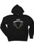 Tennis Never Underestimate Siyah Kapşonlu Sweatshirt Hoodie 1