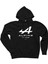 Alpine F1 Siyah Kapşonlu Sweatshirt Hoodie 1