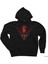 Hellboy Sons Of Hell Siyah Kapşonlu Sweatshirt Hoodie 1