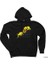 Bitcoin Kripto Para Ayı ve Boğa Siyah Kapşonlu Sweatshirt Hoodie 1