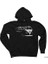 Volkswagen Bus Siyah Kapşonlu Sweatshirt Hoodie 1