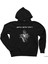 Spiderman Amazing Sketched Siyah Kapşonlu Sweatshirt Hoodie 1