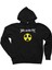 Megadeth Nuclear Radioactive Siyah Kapşonlu Sweatshirt Hoodie 1