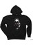 Terminator T800 Siyah Kapşonlu Sweatshirt Hoodie 1